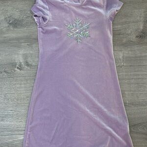 Soft as snow dress for girl